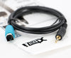 Xtenzi MDI AUX MMI Cable Adapter 3.5mm AUX Input Interface for Alpine KCE-236B CDA-9884 CDA-9886M