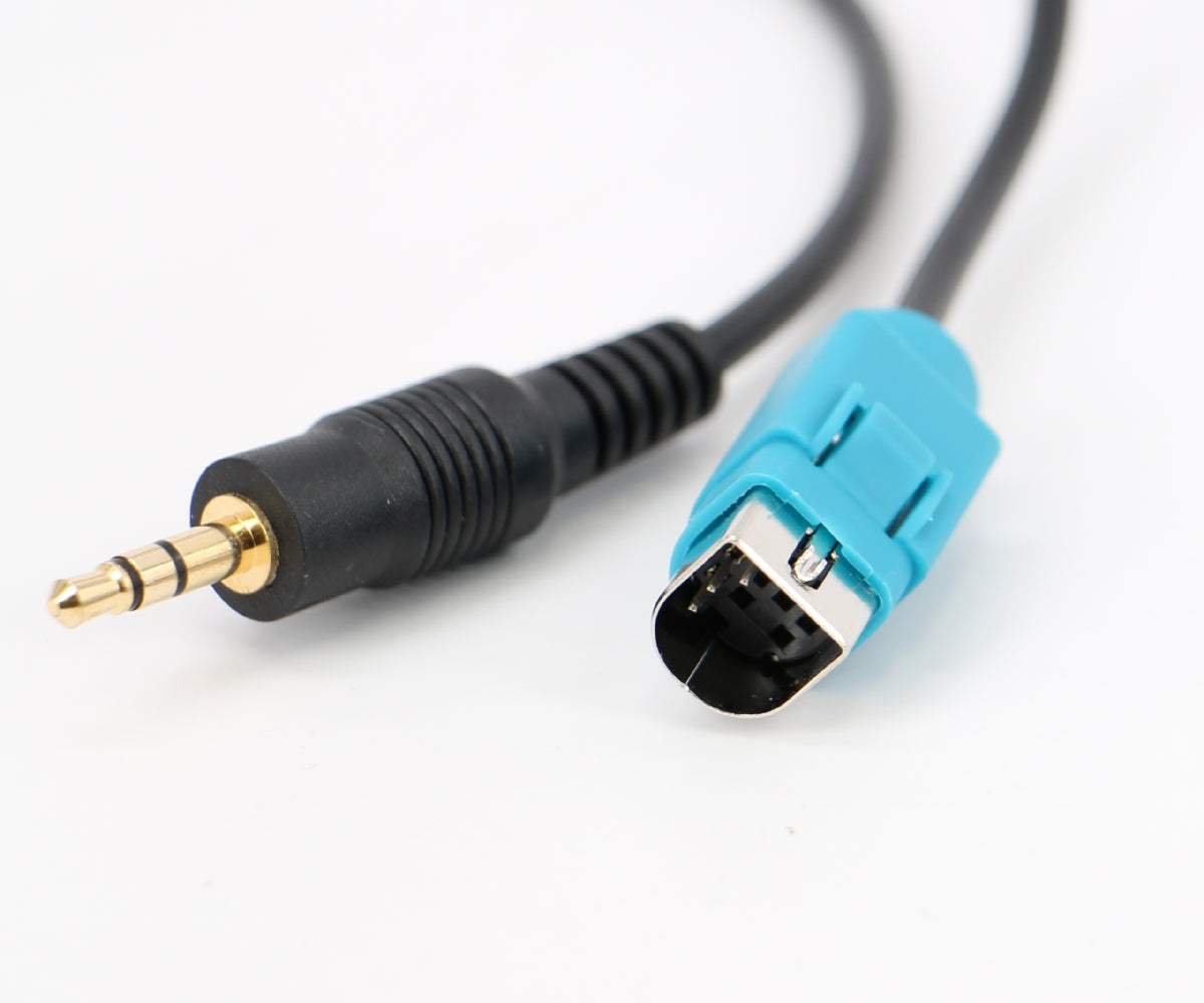 Xtenzi MDI AUX MMI Cable Adapter 3.5mm AUX Input Interface for Alpine KCE-236B CDA-9884 CDA-9886M