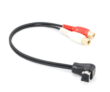 Xtenzi MDI AUX MMI Cable Adapter SOUNDGATE AUXCBLPIO Auxiliary Input Cable IP-Bus to RCA for Pioneer