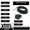 Xtenzi Bass Volume Knob Control Remote XTBR24 for Rockford Fosgate Punch PEQ Amp