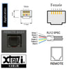 Xtenzi Amplifier Bass Volume Knob Control Remote Car Audio For KICKER CX CXA PXA